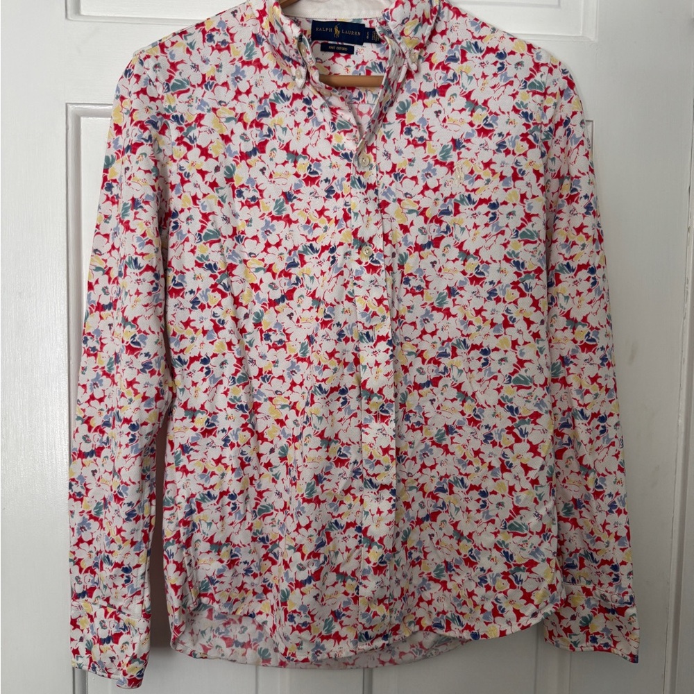 Ralph Lauren Multicolor Floral Shirt